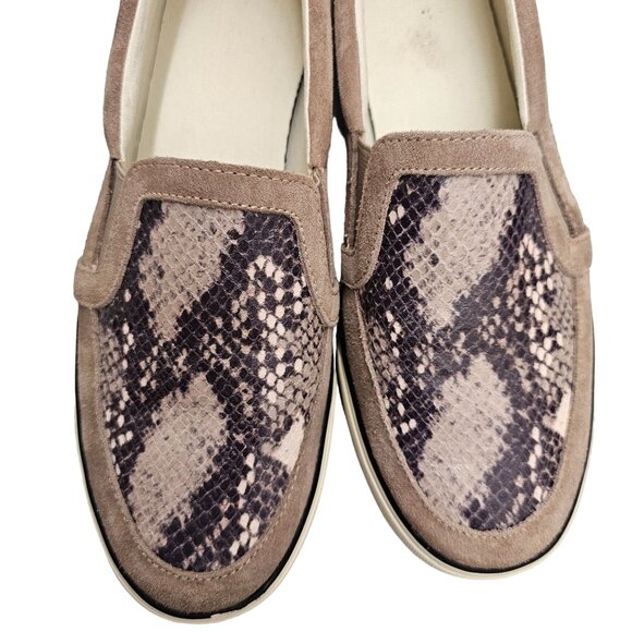 Nine West Women's Brodie Slip-On Snakeskin Print Sneakers Size 9.5M - Picture 3 of 16